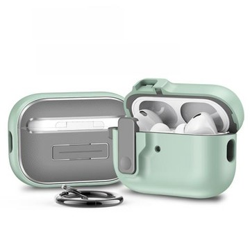 彈蓋Airpods Pro2代保護套適用蘋果耳機殼防摔airpods保護殼鎖扣簡約3代pro純色5代耳機套卡扣