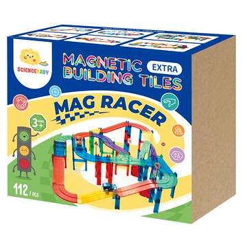 SCIENCEBABY 電動軌道車組 Set 112片 ABS無毒塑料  Multicolor  1組