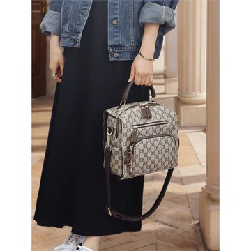 阿妙家~使用率高耐磨耐用!可雙肩背女包大容量單肩斜挎包通勤包包