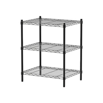 dayneeds 輕型 60x45x75cm三層烤漆波浪收納鐵架