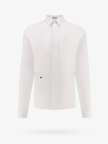 Cotton shirt with ape embroidery - DIOR - gender_Man