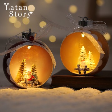 圣誕網紅創意裝飾燈送女朋友生日派對裝飾燈圣誕花裝飾掛件布置