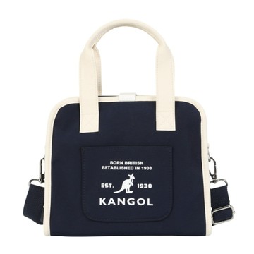 KANGOL 側背包 深藍 斜背包 手提包 小方包 6625170580