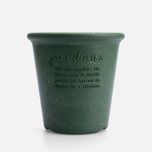 Hachiman Garden環保盆器5號15cm 綠色