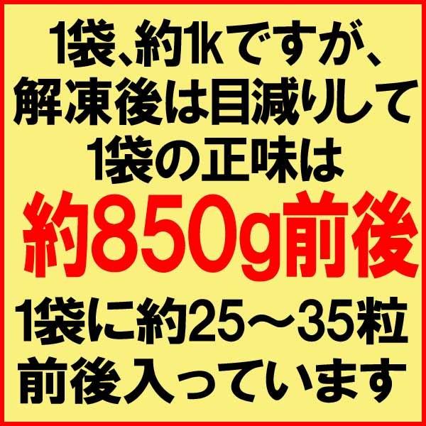 ギフト カキ 牡蠣 2L 3kg かき ギフト 広島県産 #元気いただきますプロジェクト（ 水産物）広島 カキ1kg(正味850g)×3袋 送料無料 グルメ 鍋