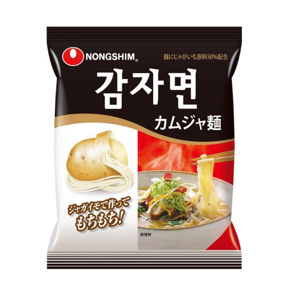 ［日本語パッケージ］[農心]ジャガイモラーメン117g 1箱40個(170円×40個) 韓国ラーメン インスタントラーメン