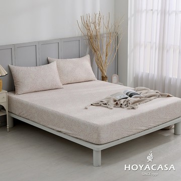 HOYACASA 60支天絲枕套床包組｜琉紋緹語｜(雙人/加大)