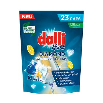 Dalli 鑽石淨亮洗碗凝珠 23球 袋裝