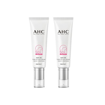 AHC 柔光潤色隔離防曬乳50ml  x2入組