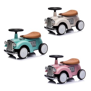 665復古兒童嚕嚕車｜綠/白/粉【佳兒園婦幼館】