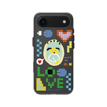 iPhone Air Clear (相機按鈕) 酷墨灰 - MacaronToe 馬卡龍腳趾 - 陪我玩 Play With Me