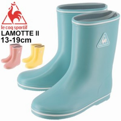 キッズ レインブーツ 日本製 ジュニア 長靴 13-19cm 子供靴 ルコック le coq sportif ラモット2/レインシューズ 軽量 シンプル 女の子 男