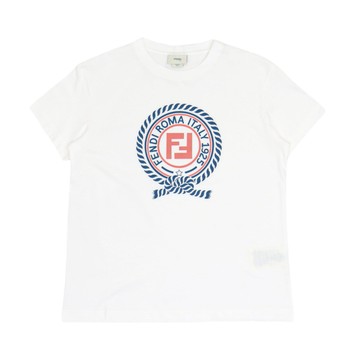 FENDI Kids BK 短袖T恤