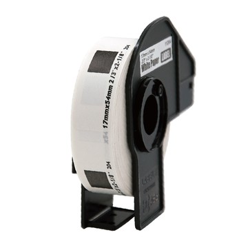 NEXTPAGE BROTHER 相容 定型 標籤帶 DK-11204/白底黑字/17mm x54mm /400張