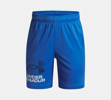 [UA]男童 Tech Logo 短褲-人氣新品