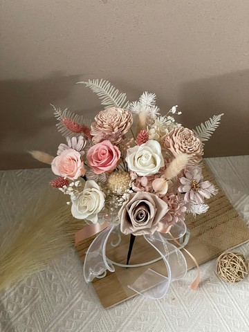 網美風氣質溫柔質感小捧花