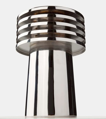 Louise Roe Fountain 03 stainless steel vase