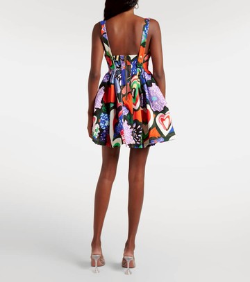 Area Printed cotton minidress