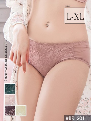 BRI201 浪漫瑪格內褲單件 4色