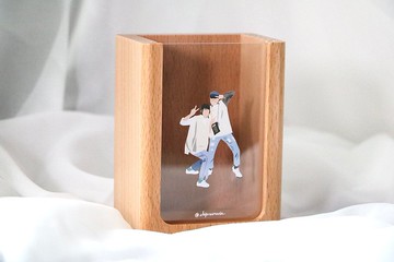 加購 (實木筆筒) 似顏繪/客製化 ! 勿直接下單 !