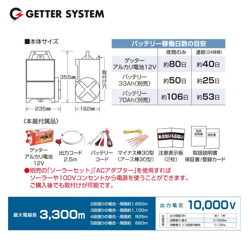 末松電子製作所 ゲッターエース3