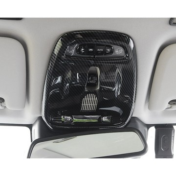 ~歐力斯~富豪 VOLVO 19-24年 XC40 前閱讀燈框 前室內燈框 閱讀燈框 室內燈裝飾框 碳纖維紋