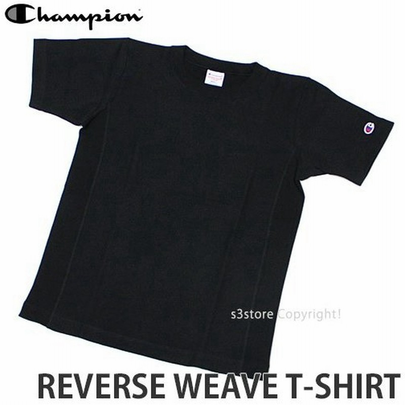 チャンピオン リバース ウイーブ ティーシャツ Champion Reverse Weave T Shirt Tシャツ 半袖 メンズ 丸首 アパレル コーデ カラー Black 通販 Lineポイント最大get Lineショッピング