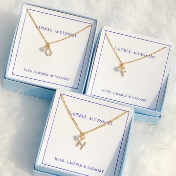 客製化禮物 英文字母  頸鏈 項鍊 婚禮小物 姊妹禮物 生日禮物