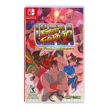 任天堂Switch NS遊戲片 超級街頭霸王2 終極街霸2  繁體中文 全新/二手