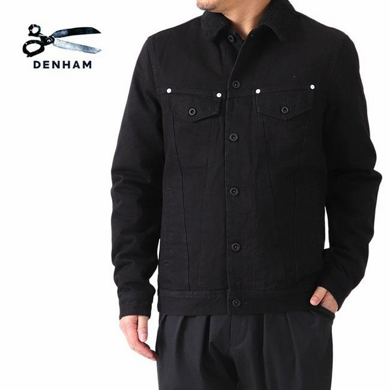 デンハム　デニムジャケット　DENHAM ジャケット 楽天市場】DENHAM デンハム ボア デニムジャケット 01-19-08-20