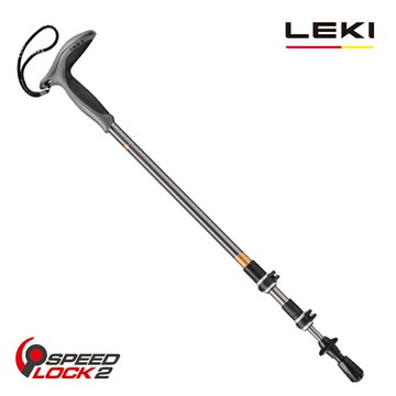 【露營趣】德國 LEKI 65020811 Wanderfreund Makalu 橡膠T把鋁合金無避震登山杖 橡膠握把 雙快扣 手杖 健行杖 鎢鋼杖尖 登山 健走