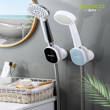 【ecoco 意可可】 掛式蓮蓬頭架 (灰色)
