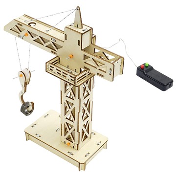 Teachers STEAM電動塔式起重機-滑輪原理 G-35  1套
