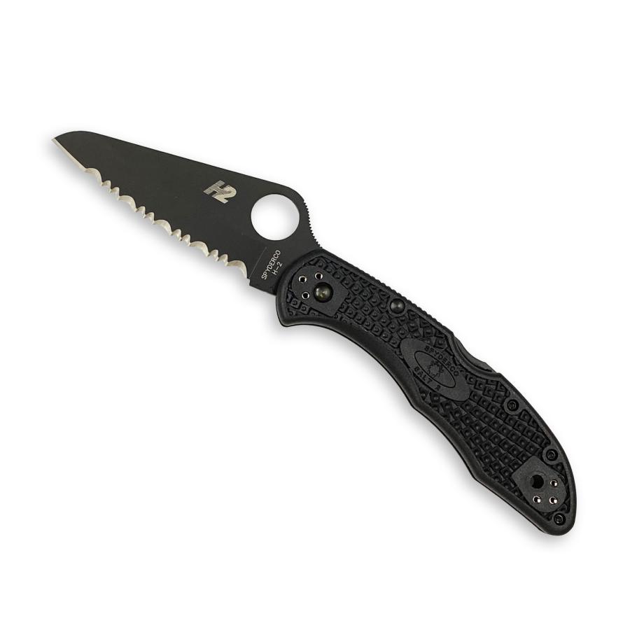 スパイダルコ Spyderco　ソルト2　オールブラック　H-2