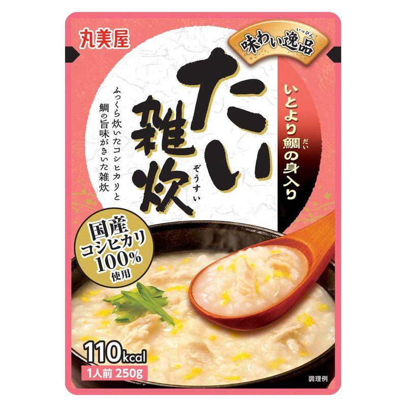 丸美屋 味わい逸品 たい雑炊 250g ×5個