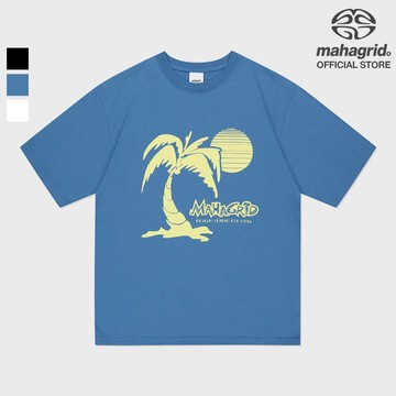 [MAHAGRID] 日落海灘t恤_中性_韓式SUNSET BEACH TEE