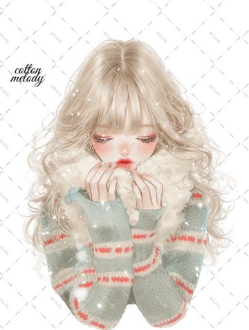 original sticker no.7508 人物貼紙 原創貼紙 人物貼紙 女孩貼紙 原創人物貼紙