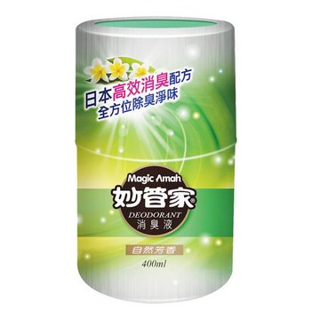 妙管家E&Q除臭液/自然芳香/400ML/瓶