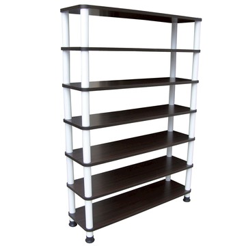 【頂堅】寬80公分-七層[寬型]開放式鞋架/鞋櫃/置物層架(三色可選)素雅白色