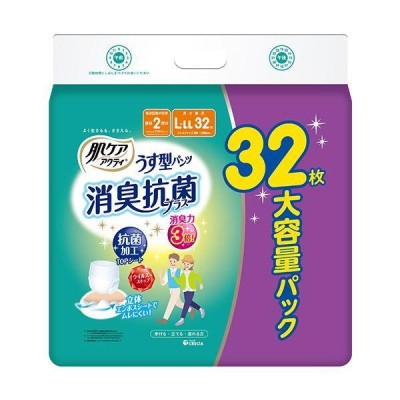 まとめ）リブドゥコーポレーション はくパンツうす型長時間安心LL