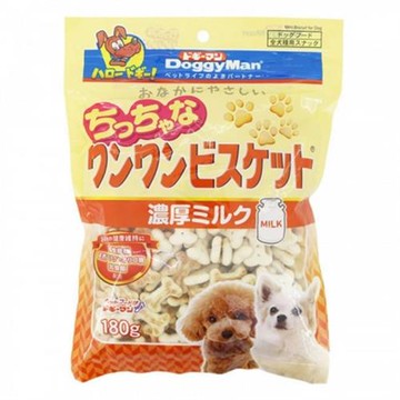 Doggyman 多格漫 犬用迷你厚乳消臭餅乾 180G  餅乾經濟包 大型犬餅乾 寵物餅乾
