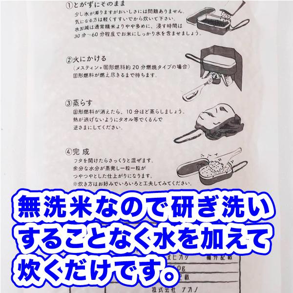 キャンプ米 京都産無洗米きぬひかり真空1合パック 10個セット