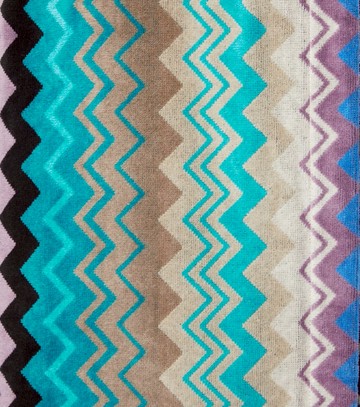 Missoni Giacomo Zigzag cotton terry bathrobe
