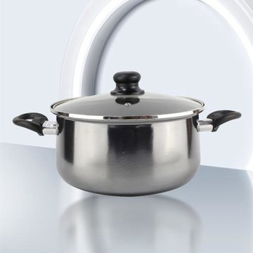 五江工廠直銷琺瑯搪瓷燒鍋高質量家用廚房黑色26厘米搪瓷燒鍋
