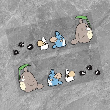 【雲渡小鋪】【立減20】龍車貼汽車貼紙創意劃痕遮擋貼卡通動漫電動車摩託車防水裝飾貼