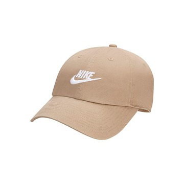 Nike Club Cap U CB FUT WSH L 卡其色 老帽 水洗 純棉 刺繡 棒球帽 FB5368-247