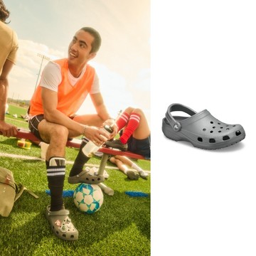 Crocs 卡駱馳 (中性鞋) 經典克駱格-石板灰色-10001-0DA_洞洞鞋