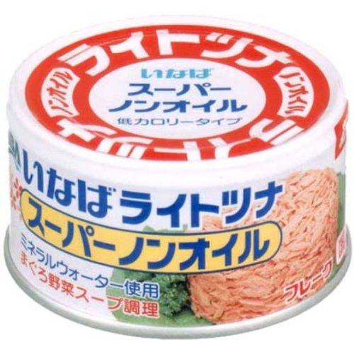 いなば食品 いなば 国産ライトツナスーパーノンオイル 165g×24缶