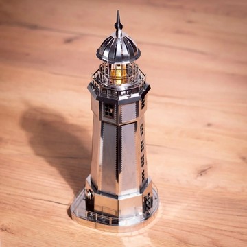 Metal Time Workshop｜304不鏽鋼精品動力模型2.0版 - 水手之光燈塔 Sailor’s Companion Lighthouse