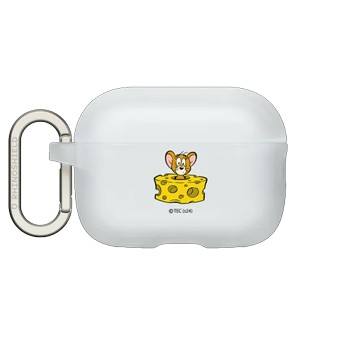 AirPods Pro 2 AirPods Case 透明 - 湯姆貓與傑利鼠 Tom and Jerry - 傑利鼠躲起司